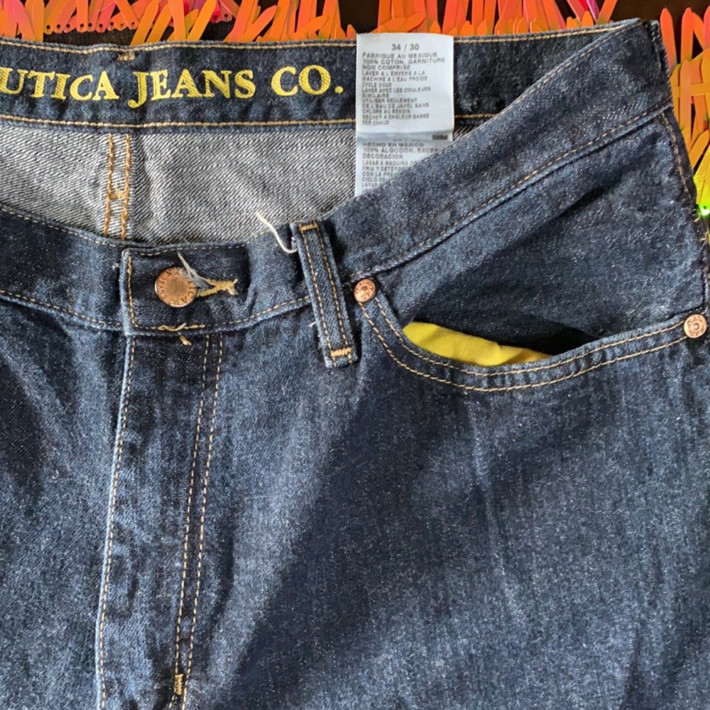 Nautica jeans co. Relaxed Fit blue denim - Picture 2 of 13